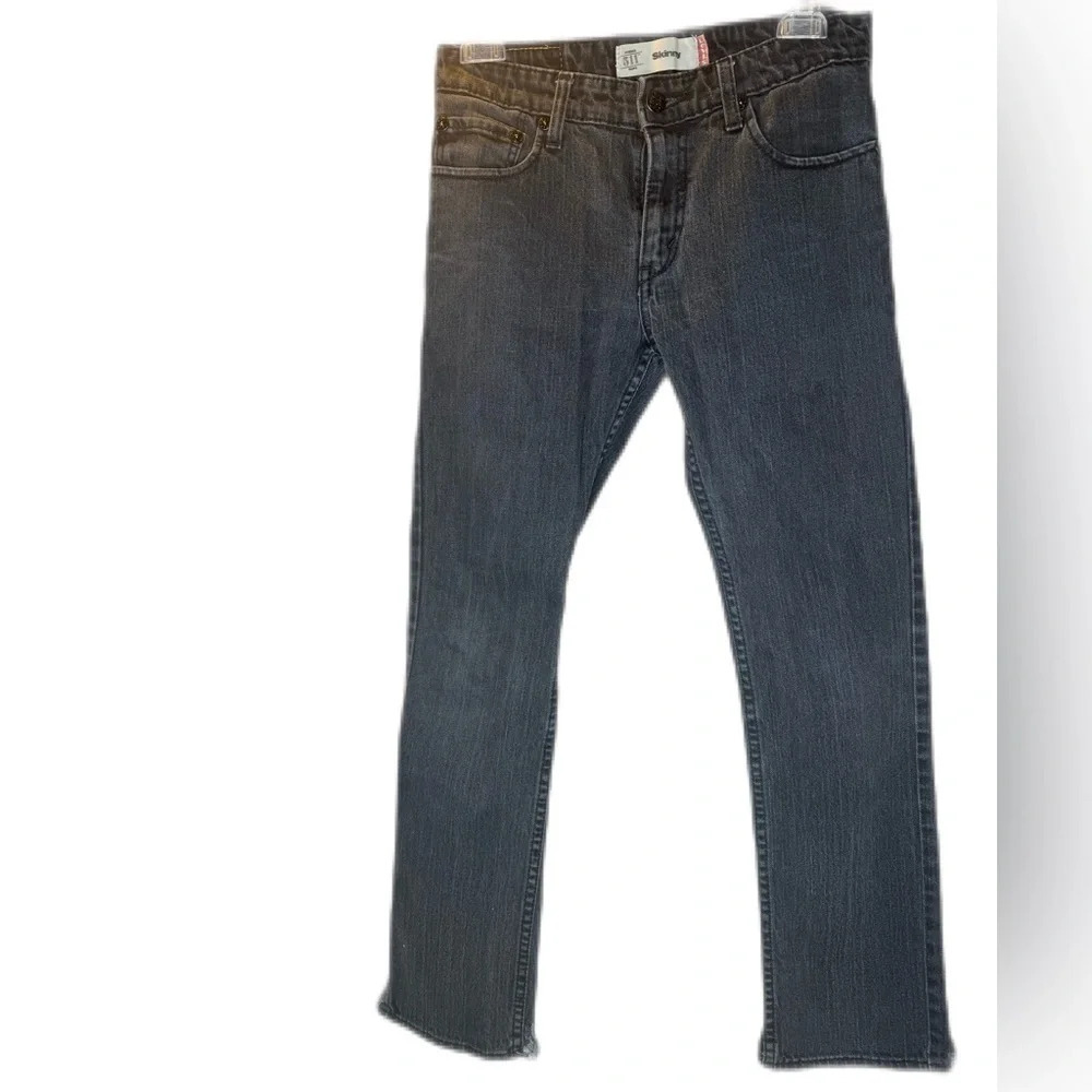 Levi’s 511 Girl’s Custom Black Skinny Jeans size 14